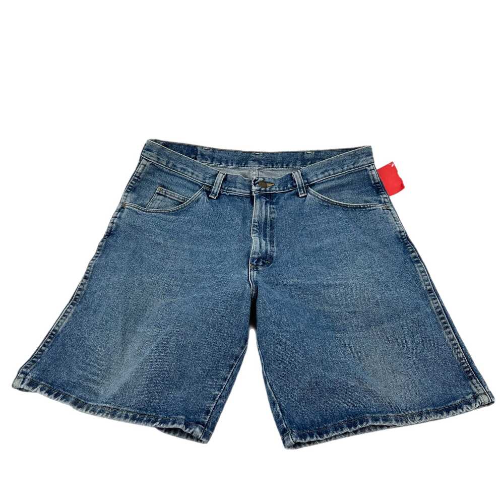 Wrangler Blue Baggy Denim Shorts | Men’s Size 34